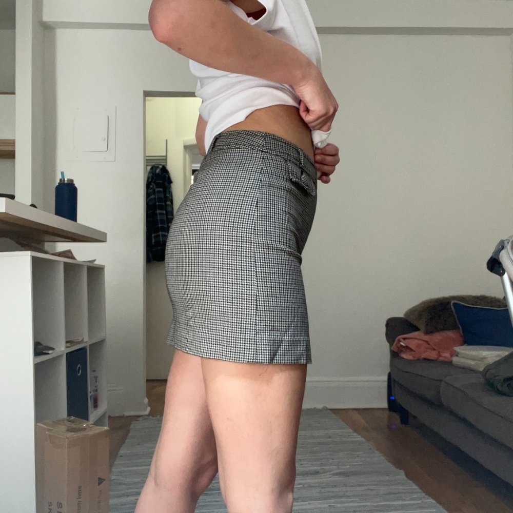 BANANA REPUBLIC PLAID SKIRT